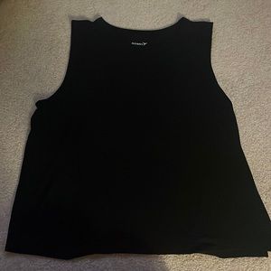 Black tank top